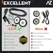 AZ4U Dryer Repair Kit with Belt Idler and Roller for Kenmore Estate Crosley Maytag Admiral Whirlpool Roper Compatible Models, 100 Count