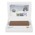 thumbnail image 4 of Portátil Para Rascar Gatitos, Caja Fuerte Interactiva Plegable Para Aliviar El Aburrimiento, Rascador Para Gatos, Portátil Para Mantener Al Gato Saludable Para Gatos Para Jugar ANGGREK Cat Laptop Shaped Scratching Board, 4 of 8
