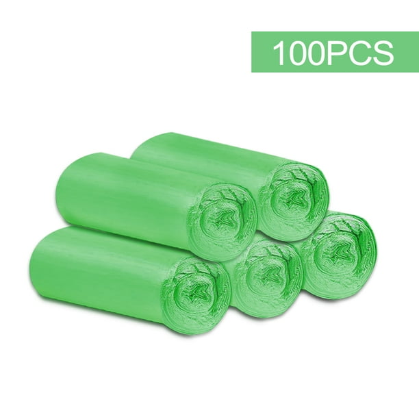 100pcs Home Disposable Garbage Disposal Trash Bags Kitchen Breakpoint