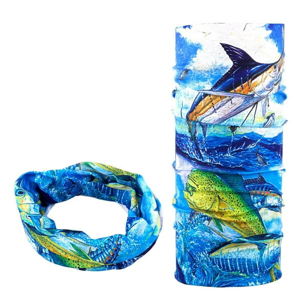 facial multiusos Bandana Bufanda Sombreros Pesca con mosca Capucha Equipo shamjiam Máscara de la bufanda de la pesca