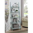 thumbnail image 2 of American Heritage Bookshelf Ladder in Sea Foam Green Wood Finish, 2 of 4