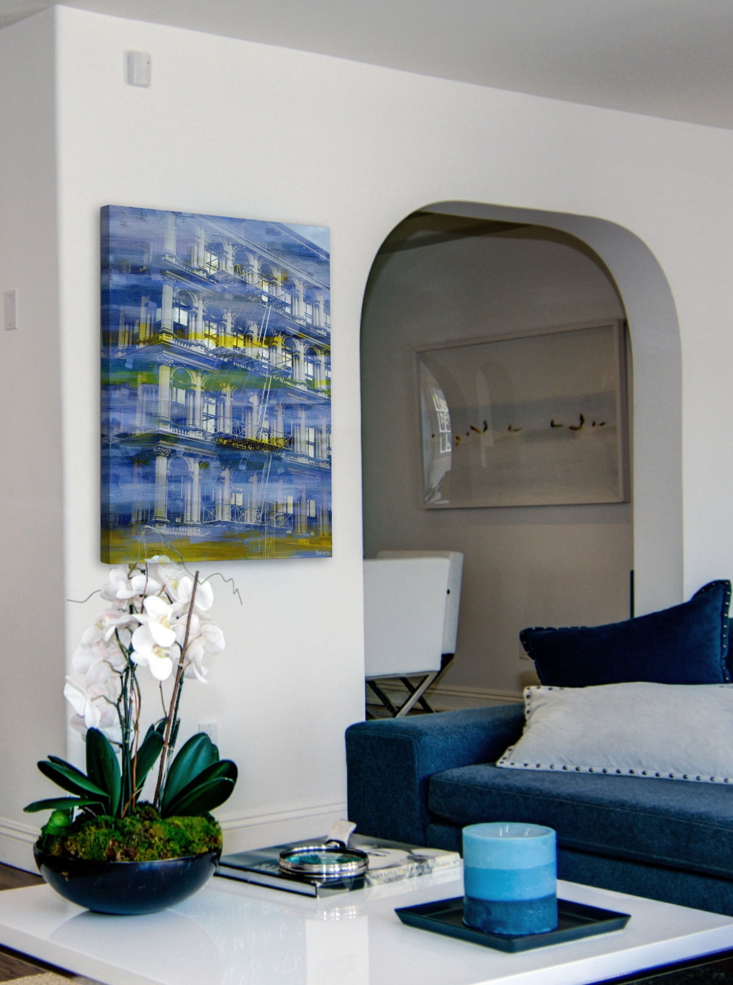 Parvez Taj "NYC Architecture" Print on Canvas