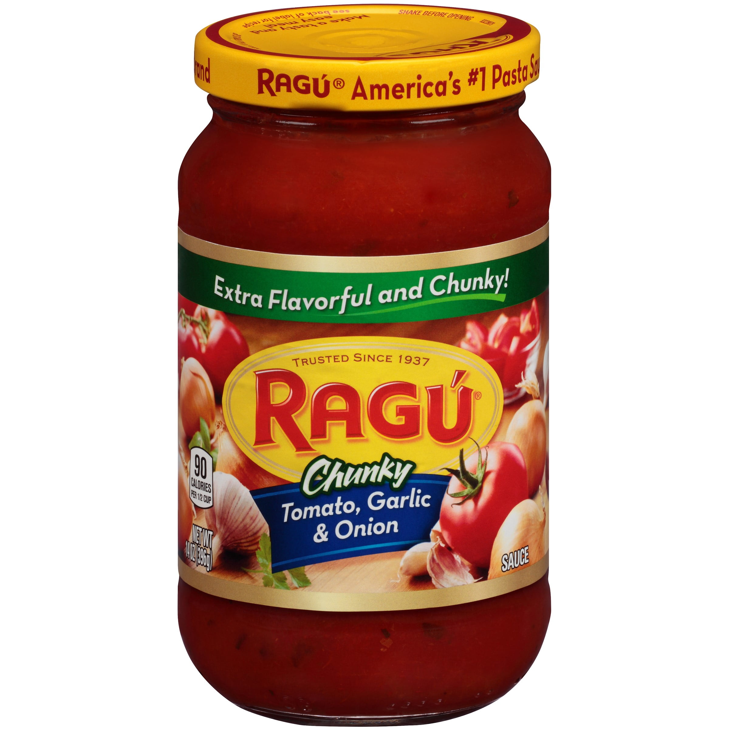 RagÃºÂ® Chunky Tomato, Garlic & Onion Pasta Sauce 14 oz. Jar