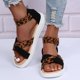 thumbnail image 1 of Sandalias de verano para mujer, sandalias informales para mujer, sandalias de playa romanas Wmkox8yii  nm9621, 1 of 8