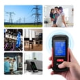 thumbnail image 2 of Digital Electromagnetic Radiation Tester EMF Meter LCD Backlight Portable Electric Magnetic Field Radiation Detection Alarm Average/ Peak Mode Rechargeable for Home Appliances Offices, 2 of 8