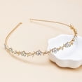 thumbnail image 1 of Diadema de flores con diseño de flor de ciruelo y hebilla de taladro de agua para Navidad, fácil de usar, buen material, adorno de diamantes, 1 of 6