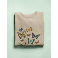 thumbnail image 3 of Collected Flutter Iii Sweatshirt Women -Victoria Barnes Designs, Female Large, 3 of 4