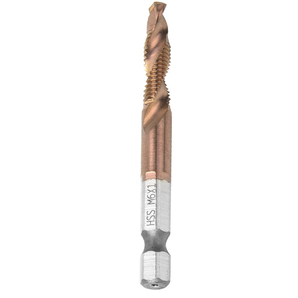Grifo De Vástago Hexagonal, Grifo De Vástago Hexagonal 1 Pieza Broca De Taladro, Extracción De Viruta Interna De Perforación Para Roscado De Máquina
