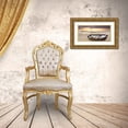 thumbnail image 3 of Anonymous 18x11 Gold Ornate Wood Framed with Double Matting Museum Art Print Titled - Coastal Panorama, 3 of 4