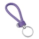 thumbnail image 1 of Llavero de cuero sintético para el Día del Padre, regalo para papá, regalo de hijo e hija. Violeta, 1 of 9
