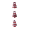 thumbnail image 3 of Methold Camisa a cuadros para mascotas, suministros para mascotas, camisetas para perros, camisa cálida para cachorros, otoño e invierno, sin hebillas, Type1 NO1 Methold CBP394303, 3 of 6
