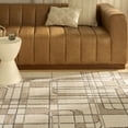 thumbnail image 6 of Nourison Nordic 5' x 7' Ivory Multicolor Mid-Century Modern Indoor Rug, 6 of 8