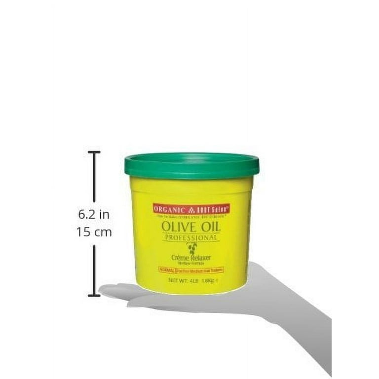 Olive Oil Creme Relaxer, Normal Strength, 64 oz, Hair Straightener