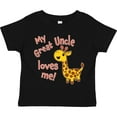 thumbnail image 3 of Inktastic My Great Uncle Loves me- cute giraffe Boys or Girls Toddler T-Shirt, 3 of 5