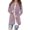 Pink, variant on Long Cardigan for Women Long Sleeved Striped Print Open Front Multicolor Fashion Coat Irregular Plus Size Ladies' Fall Going out Beach Travel Lightweight Outerwear,Black