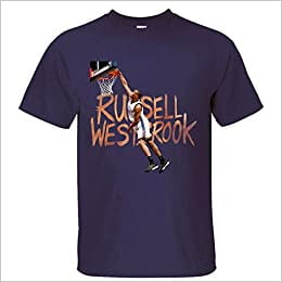 WDFO Russell Westbrook Custom Men T Shirt Cotton Nigeria Ubuy