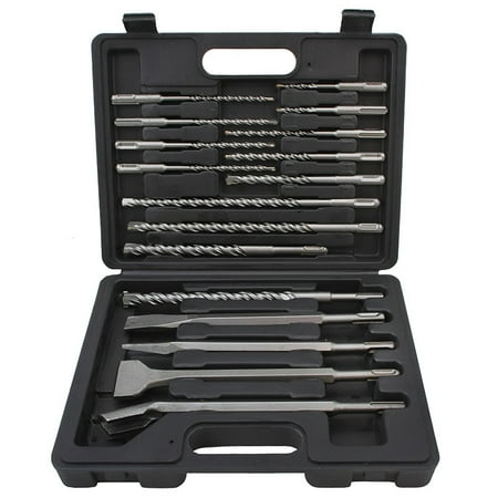 Concrete Brick Rotary Hammer Drill Bits Chisel Groove Set Sds Concrete Brick Rotary Hammer Drill Bits Chisel Groove Set Sds Hilti Plus With Case