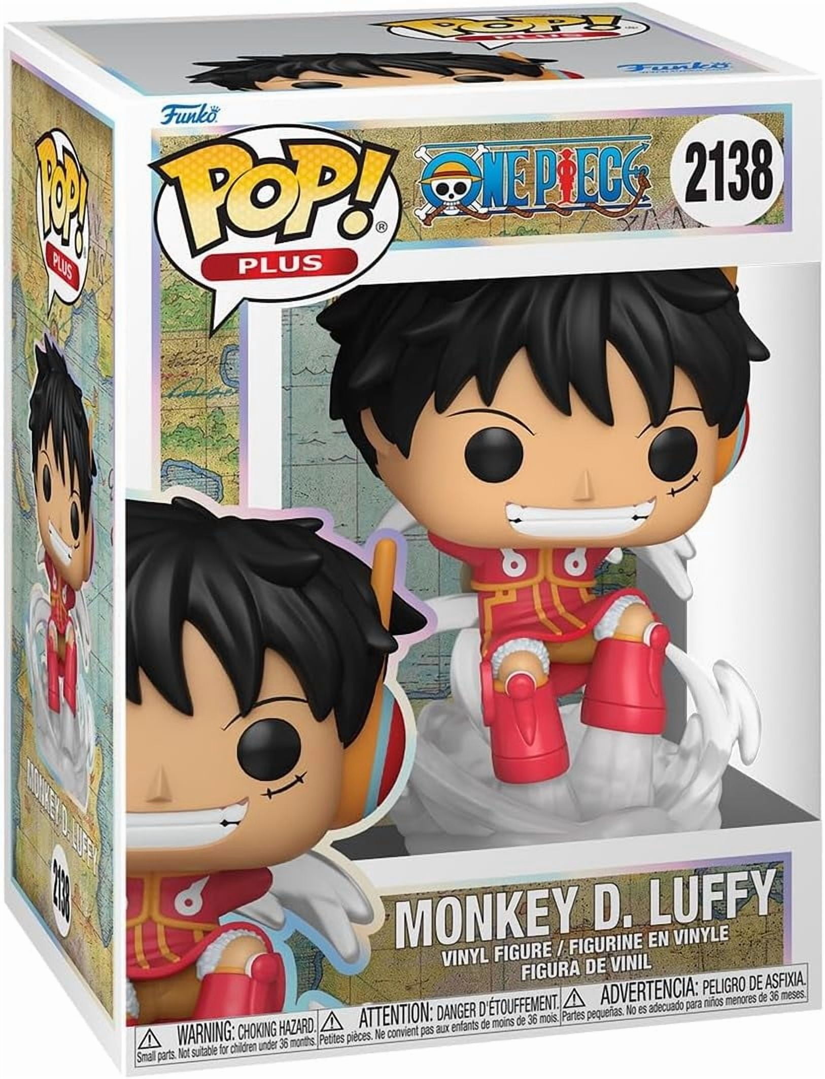 Funko Pop! Plus: One Piece - Monkey D. Luffy (Egghead Arc) Vinyl Figure #2138