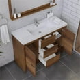 thumbnail image 7 of Alya Bath Sortino 48" Wood Bathroom Vanity with Acrylic Sink in Rosewood Brown, 7 of 7