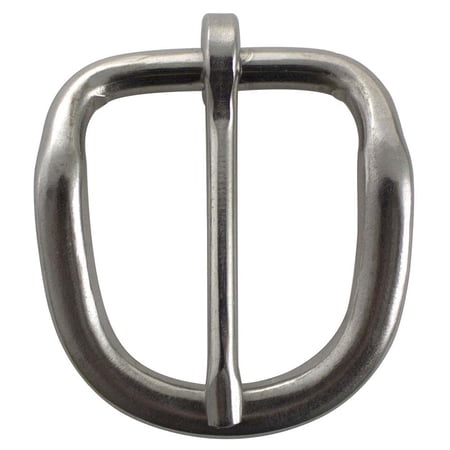 Pack Of 8 5/8 In Western Horse Tack Stainless Steel Headstall Buckle