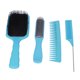 thumbnail image 2 of 4 Uds cepillo de pelo peine paleta desenredante peine de cola de rata cepillo para peinar pelo largo grueso fino rizado caja azul, 2 of 5
