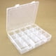 thumbnail image 5 of Toystoory Caja de almacenamiento Contenedores de accesorios de joyería Soportes de componentes de bricolaje Cajas de artículos pequeños Almacenamiento y organización del hogar Transparente, 5 of 6