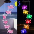 thumbnail image 3 of 1PCS Solar Bee Wind Chime - Black Shell 6 Lamp Head Flying Pig MFZFUKR CPB-US-DYP154-3, 3 of 4