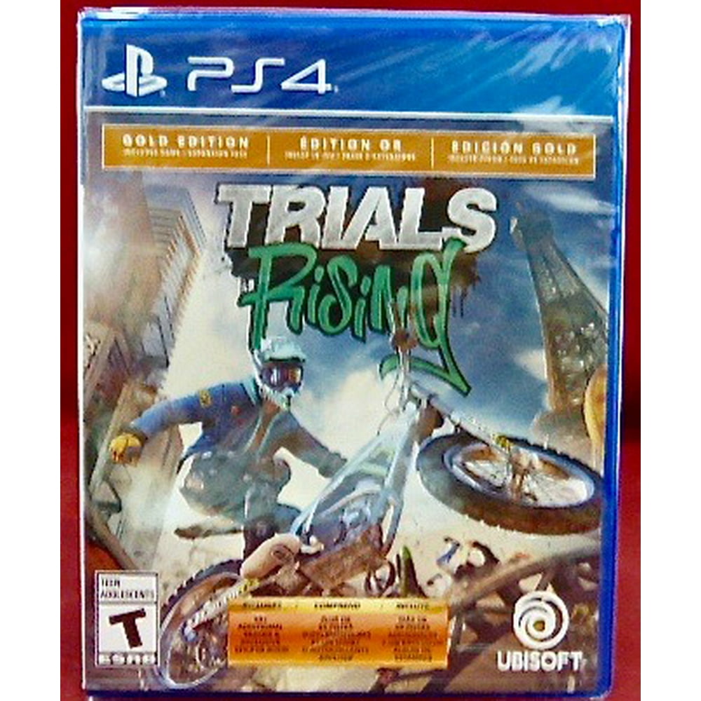 New Ubisoft Video Game Trials Rising Gold Edition PS4