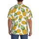 thumbnail image 3 of Fotbe Pineapple Camisa Estampada de Manga Corta para Hombre, Casual de Verano, Estilo Playero, Sin Arrugas-Medium, 3 of 5