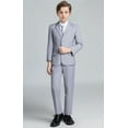thumbnail image 2 of Lycody Boy's Formal Suit Set Slim Fit Kids Tuxedo Suits for Wedding Teen Toddler Boy Dress Suit Outfit, 2 of 6