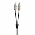 thumbnail image 2 of Cerwin-Vega RS17 – Stroker Series 2-Channel 17ft RCA Cable – High-Quality Audio, OFC Copper, Durable Braided Jacket, 2 of 3