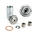 thumbnail image 5 of 3mirrors L-style M18x1.5 02 Spacer Angled Adapter 90 Degree w/ Adjustable Gas Flow Inserts & Nuts (10-Pack), 5 of 8