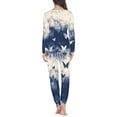 thumbnail image 3 of SCRAWLGOD Butterfly Pajamas for Women Set Long Sleeve Pjs for Women Sets 2 Piece Outfits Size XS Crewneck Jogger Pj Sets for Women Lightweight Loungewear Sets, 3 of 6