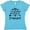 Aqua, variant on Inktastic Engagement Announcement Just Engaged Women's V-Neck T-Shirt
