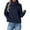 Dark Blue, variant on IROINNID Pullover Sweater for Women Winter Turtleneck Warm Sweater Long Sleeve Knitted Loose Fit Casual Daily Tops,Gray