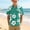 C Multicolor, variant on WAVSUF Boys Turndown Shirt Short Sleeve Classic Fit Cartoon Print Summer Hawaiian Vacation Shirt Multicolor Size 10-12