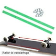 thumbnail image 4 of Rieles para Monopatín Sunnimix Accesorios Verde Tiras de rieles para patinetas, 4 of 8