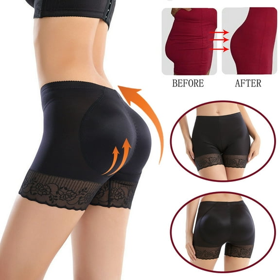 HUPOM Black Panties For Women Womens Underwear Briefs Leisure Tie Comfort Waist Black L