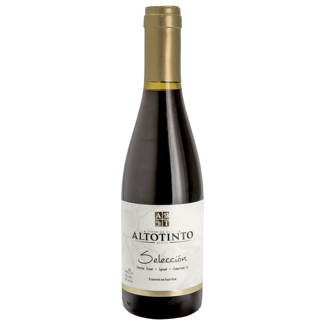 Vino Tinto Selección Altotinto 375 ml Vid Mexicana Vino Tinto