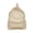 Beige, variant on Unisex Solid Color Nylon Backpack Fashion Multi-Color Zipper School Bookbag Back to School Backpack for Men Women