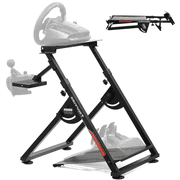 GTPLAYER Sim Racing Wheel Stand Simulator Cockpit Wheel Stand Racing Steering Shifter Mount Fit for Logitech G25 G27 G29 G920 G923 Thrustmaster T330TS Gaming Stand Wheel Pedals NOT Included ,Blue