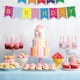 thumbnail image 3 of Juego de tarjetas de papel de arcoíris Matsuzay 16,4 pies decoraciones de feliz cumpleaños, 3 of 6
