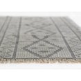 thumbnail image 3 of Momeni Bristol Hand Woven Wool and Cotton Geometric Grey Area Rug 8' X 10', 3 of 12