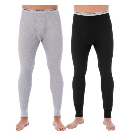 fruit of the loom men's classic thermal underwear bottom