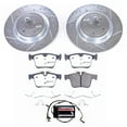thumbnail image 3 of PowerStop Rear Z36 Truck & Tow Carbon-Fiber Ceramic Brake Pad and Drilled and Slotted Rotor Kit Fits: JAGUAR Select Models K7733-36, 3 of 9