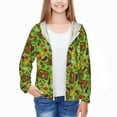 thumbnail image 3 of Cauagu Carrot Eggplant Print Sun Protection Jacket for Teen,Full-Zipper Long Sleeve Sun Shirts with Pockets UV Hoodie Shirts Outdoor Athletic Jacket-Medium, 3 of 7