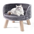 thumbnail image 2 of Costway Pet Bed Sofa Puppy Couch w/Removable & Washable Cushion Elevated Kitty for Small-Sized Dogs & Cats, 2 of 10