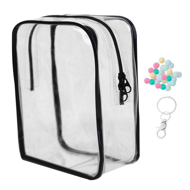 Bolsa de almacenamiento para muñecas pequeña, estuche de almacenamiento para minifiguras, bolsa pequeña portátil a prueba de polvo, bolsa para muñecas negro con hebilla