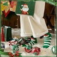 thumbnail image 6 of Vorkoi Christmas Fuzzy Cozy Socks for Women Fluffy Plush Warm Fun Colorful Holiday Sleeping Socks Gifts, 6 of 7