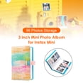 thumbnail image 1 of Durable 96 Pockets Photo Album Lightweight Practical PU Cover Inner PVC Picture Case Storage for Fujifilm Instax Mini, 1 of 7